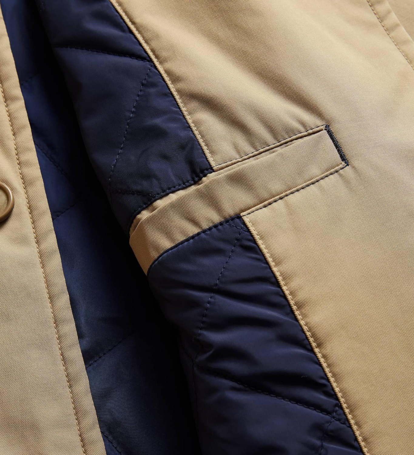 ALMA FILLED TRENCH COAT TRUE