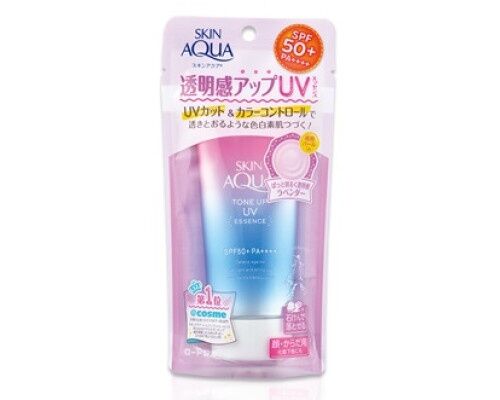 Молочко солнцезащитное для лица skin aqua tone up uv spf50+ 80гр