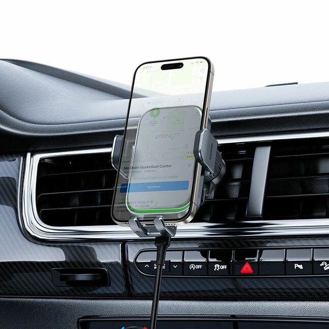Acefast Fast Wireless Charger Car Mount Holder 15W