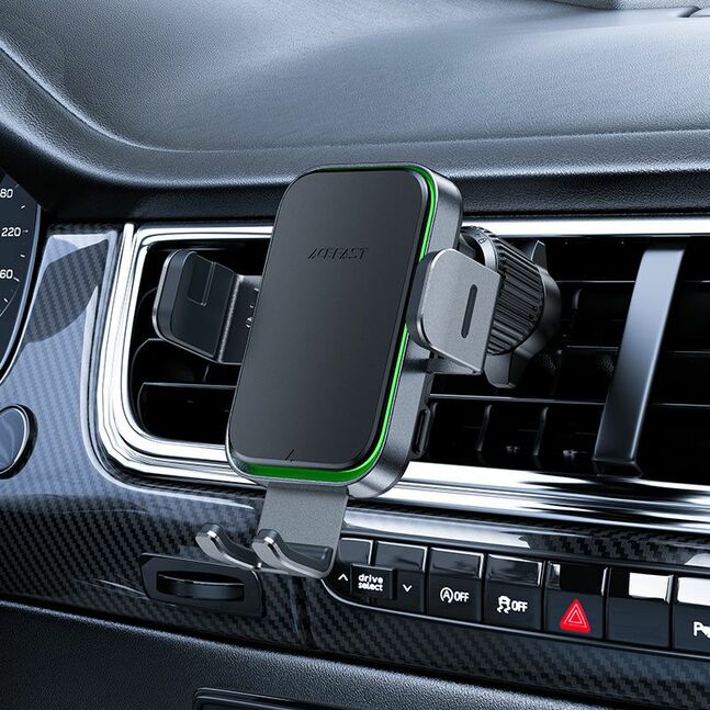 Acefast Fast Wireless Charger Car Mount Holder 15W
