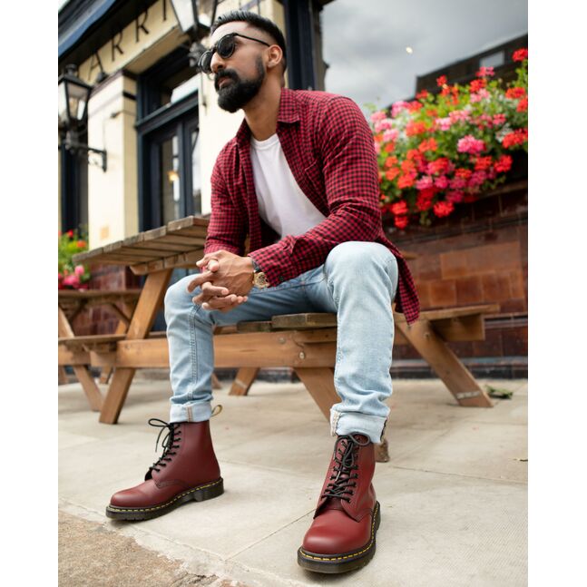1460 CHERRY RED SMOOTH