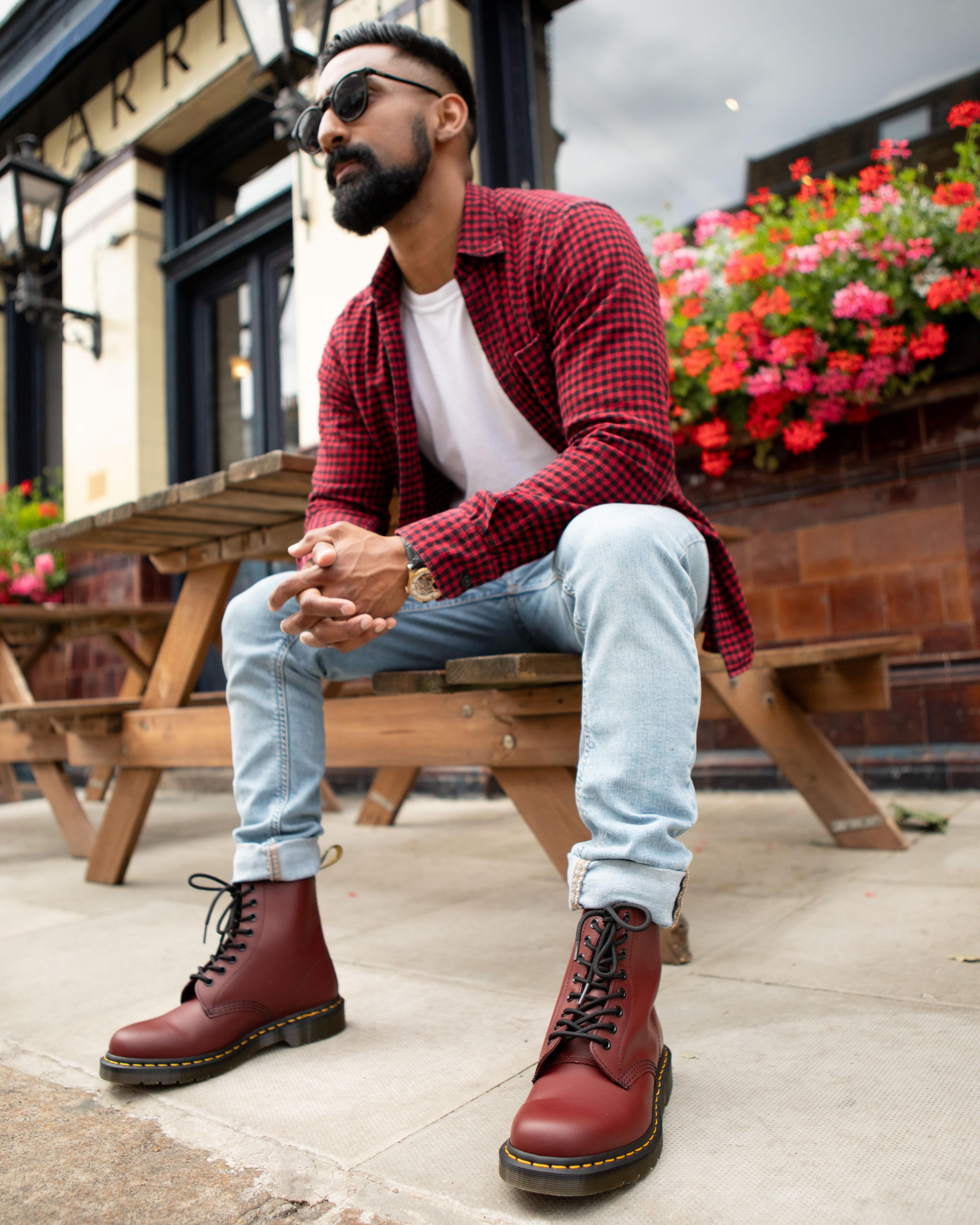 1460 CHERRY RED SMOOTH