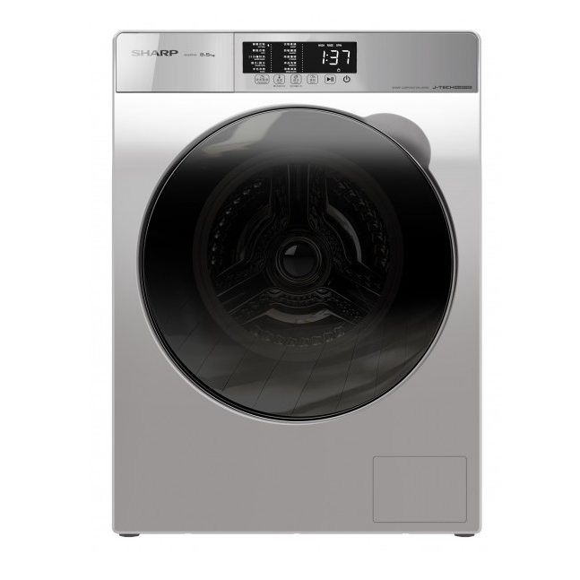 Sharp ESFK852EMW 8.5kg бүрэн автомат угаалгын машин саарал өнгөтэй,