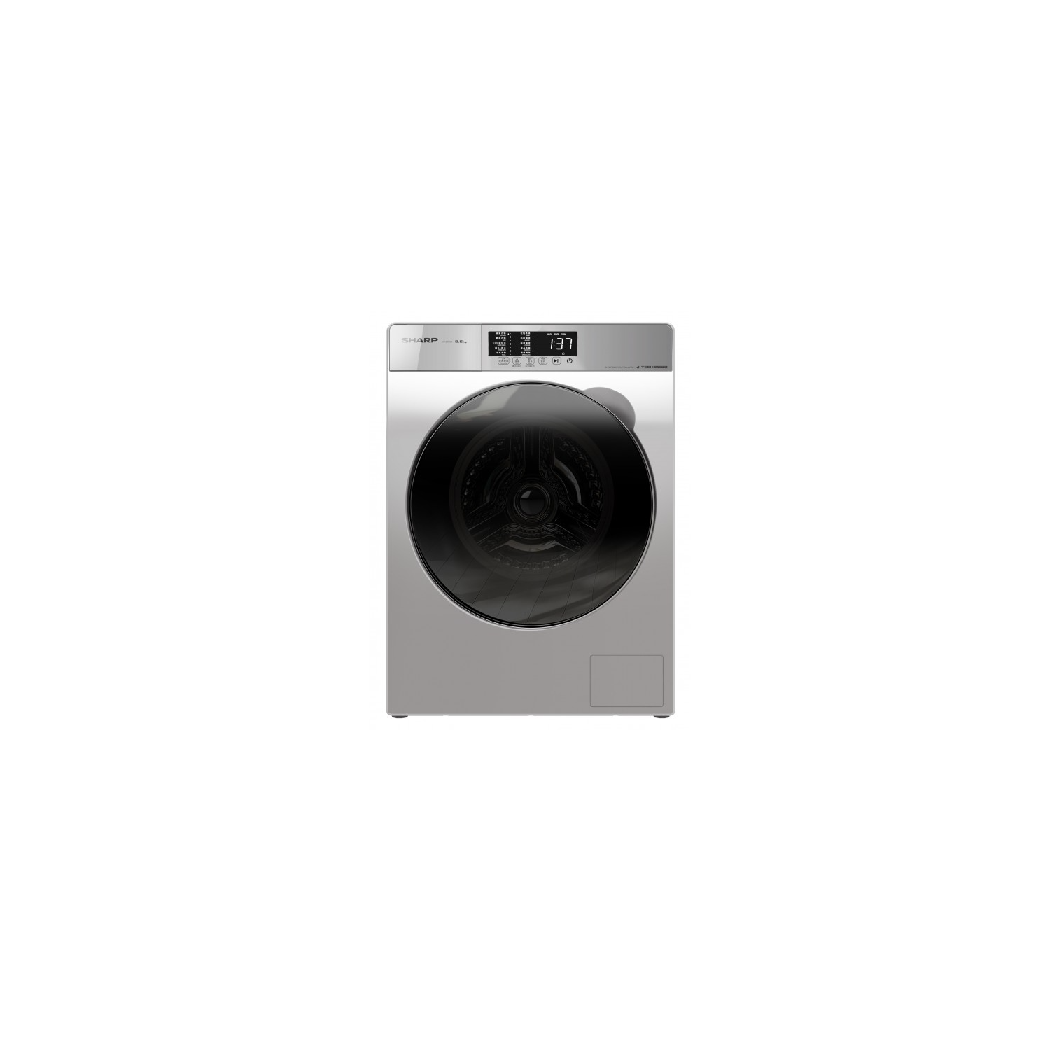 Sharp ESFK852EMW 8.5kg бүрэн автомат угаалгын машин саарал өнгөтэй,