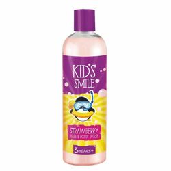 Детский шампунь и гель для душа Kids Smile Клубника 500 г Ромакс