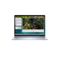 Dell Inspiron 16 5645 Ice Blue, AMD Ryzen 5 8540U 6-core 12-thread, 16 inch FHD+ 1920 x 1200, 8GB DDR5, 512GB M.2 PCIe NVMe SSD, AMD Radeon Graphics, Backlit Keyboard Fingerprint Reader, Dell EcoLoop Essential Backpack 14-16 - CP3724, Windows 11 Home