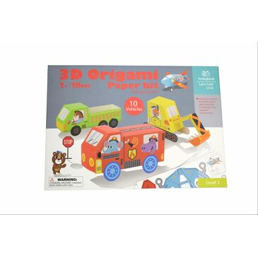 3D Origami Paper
Kit - Transportations