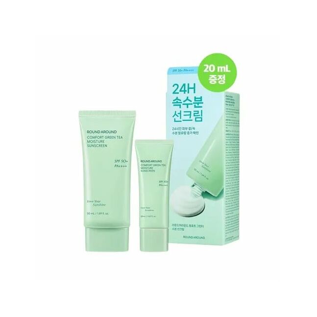 Comfort greentea moisture suncream