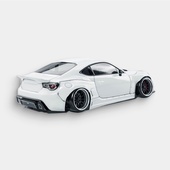 RC MST 1:10 531905W RMX 2.5 86RB White Drift