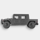 RC FMS 1:12 FMS11261RSBK Hummer H1 Crawler