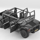 RC FMS 1:12 FMS11261RSBK Hummer H1 Crawler