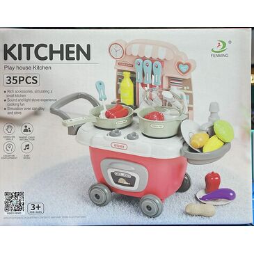 Girls toy kitchen 
