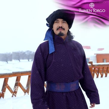 Шатласан шоо хээтэй Япон даавуун дээл