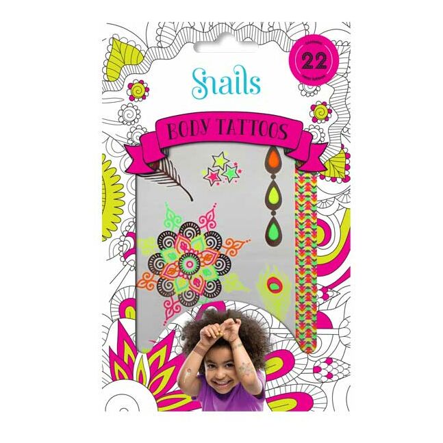 snails-TA396-32 SNAILS Tattoo Neon наадаг шивээс 22ш