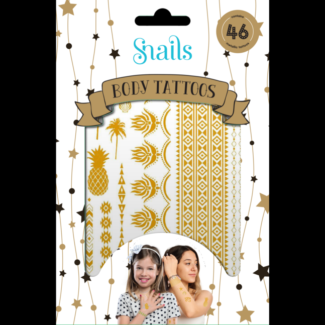 snails-TA103-03 SNAILS Tattoo Metallic наадаг шивээс 46ш