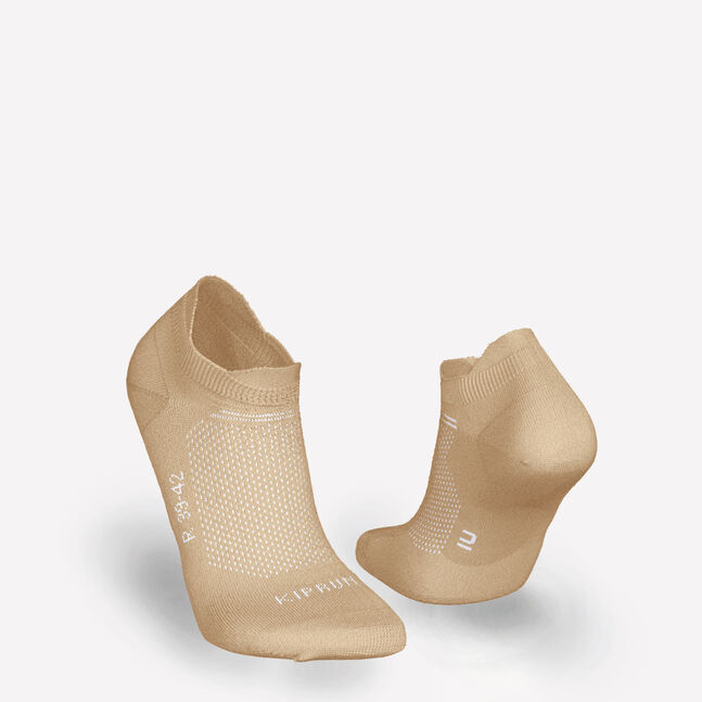 Тонкие носки-невидимки для бега run 500, 2 пары
