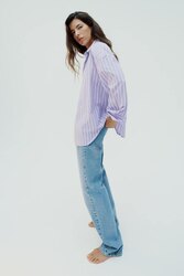 Zara purple shirt