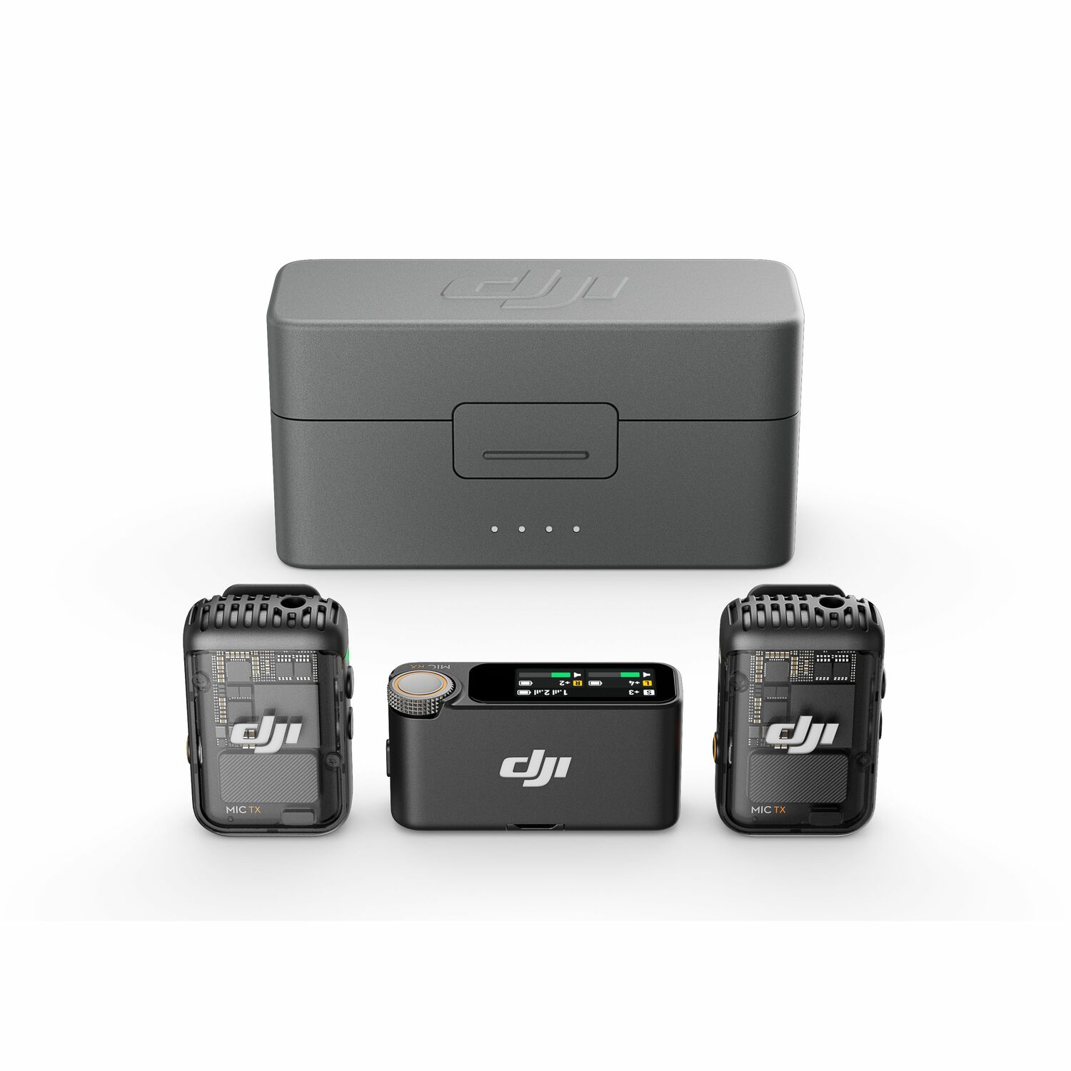 DJI MIC2 (2TX+1RX+Charging Case）
