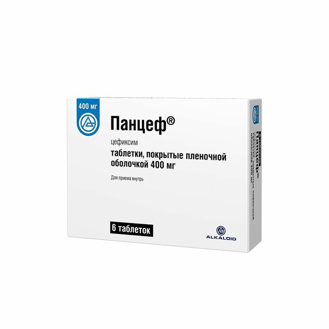 Панцеф шахм 400мг N7