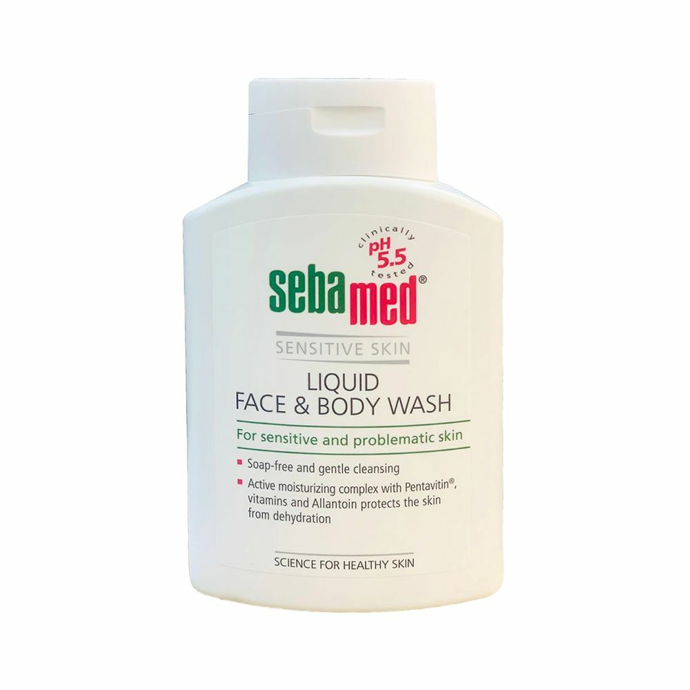 Sebamed Sensitive Нүүр, бие ш. саван /Liquid Face & Body Wash_200ml/