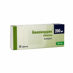 Амиокордин шахм 200мг N30