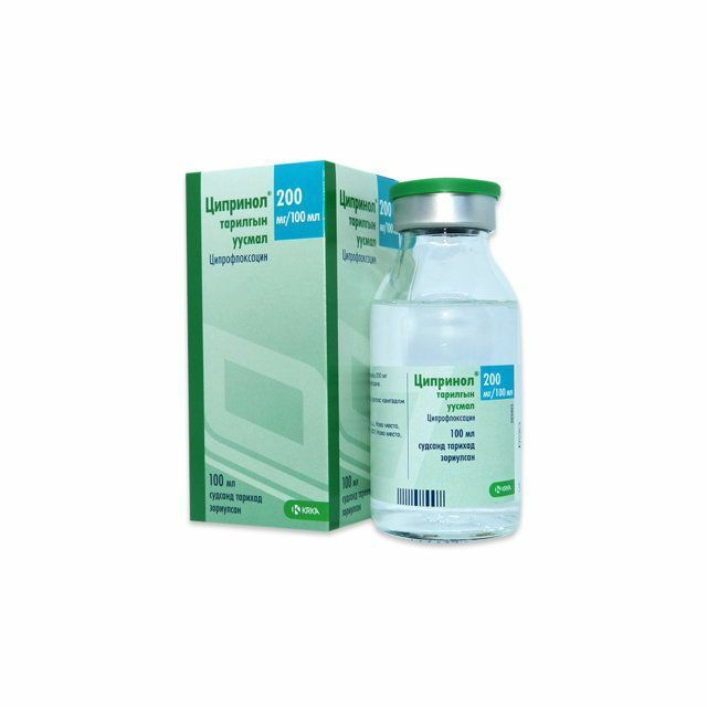 Ципринол д/шин 200мг/мл 100мл