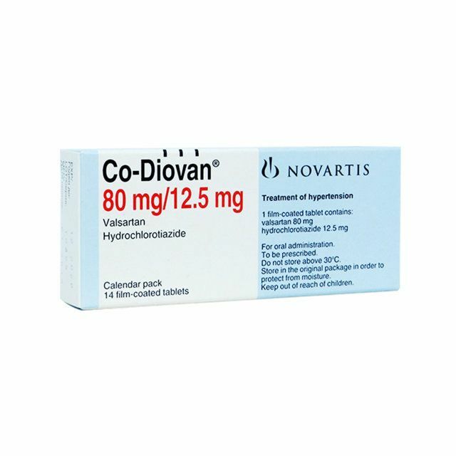 Ко-Диован б/шахм 80мг/12,5мг N14