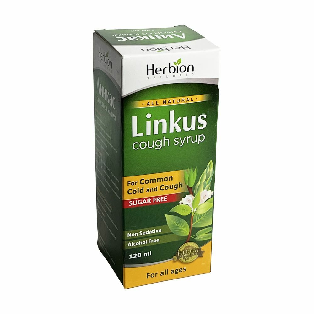 Линкас Без сахар сироп 120мл