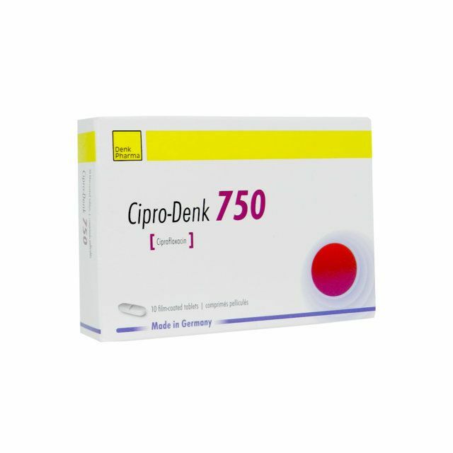 Ципро Денк б/шахм 750мг N10