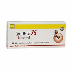 Клопи Денк б/шахм 75мг N30