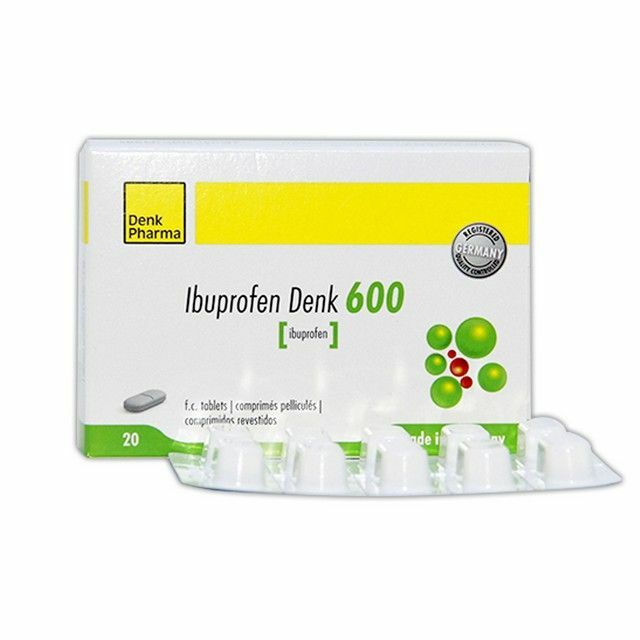 Ибупрофен Денк б/шахм 600мг N20