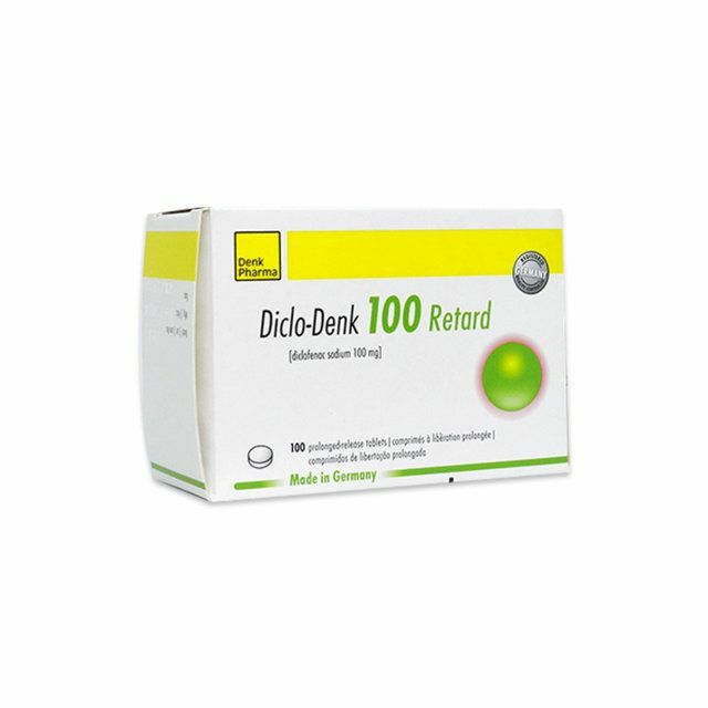 Дикло Денк 100 Ретард шахм 100мг N100