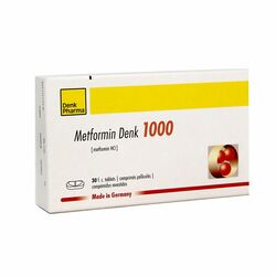 Метформин Денк шахм 1000мг N30
