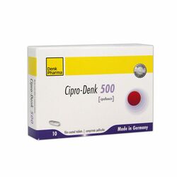 Ципро Денк шахм 500мг N10