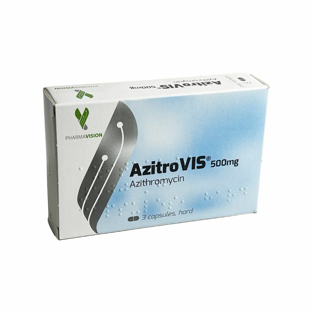 АзитроВис капс /Азитромицин/ 500мг N3