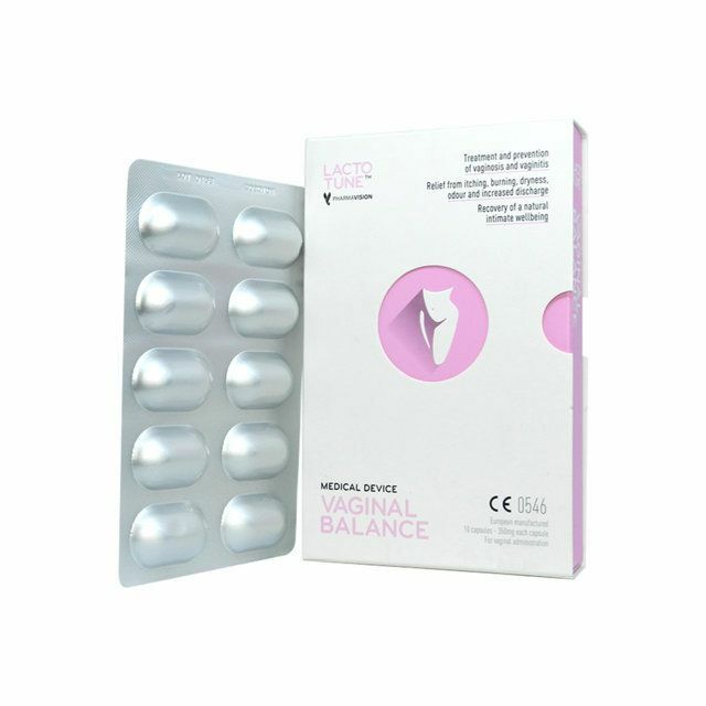 Лактотун Вагинал баланс үт/кап 350мг N10
