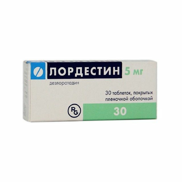 Лордестин б/шахм 5мг N30