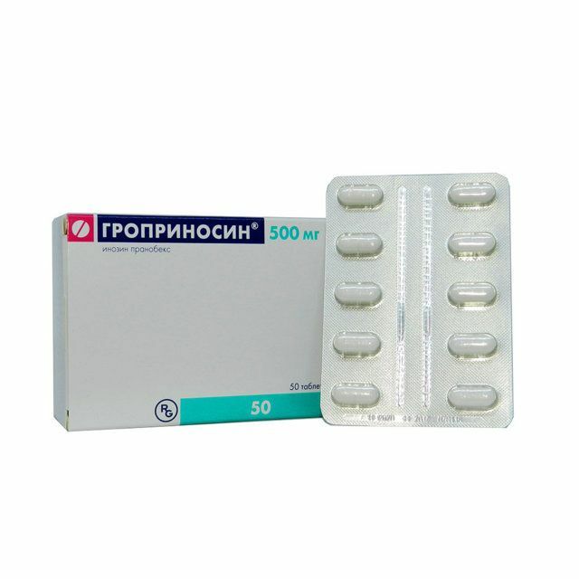 Гроприносин шахм 500мг N50