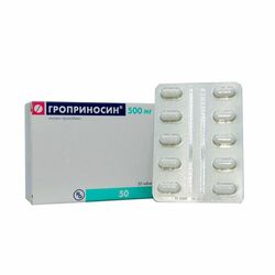 Гроприносин шахм 500мг N50
