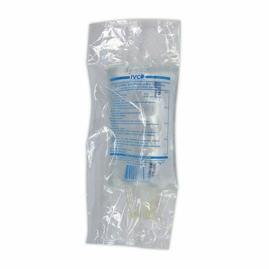 Натрийн хлорид /ivco/ д/шин 0,9% 500мл N1