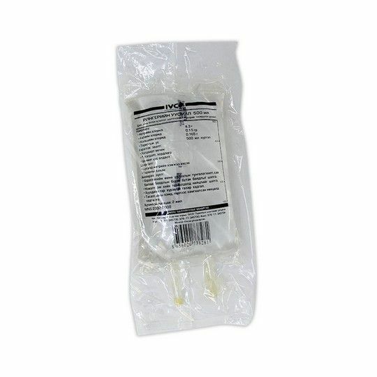 Рингер /ivco/ д/шин 500мл N1