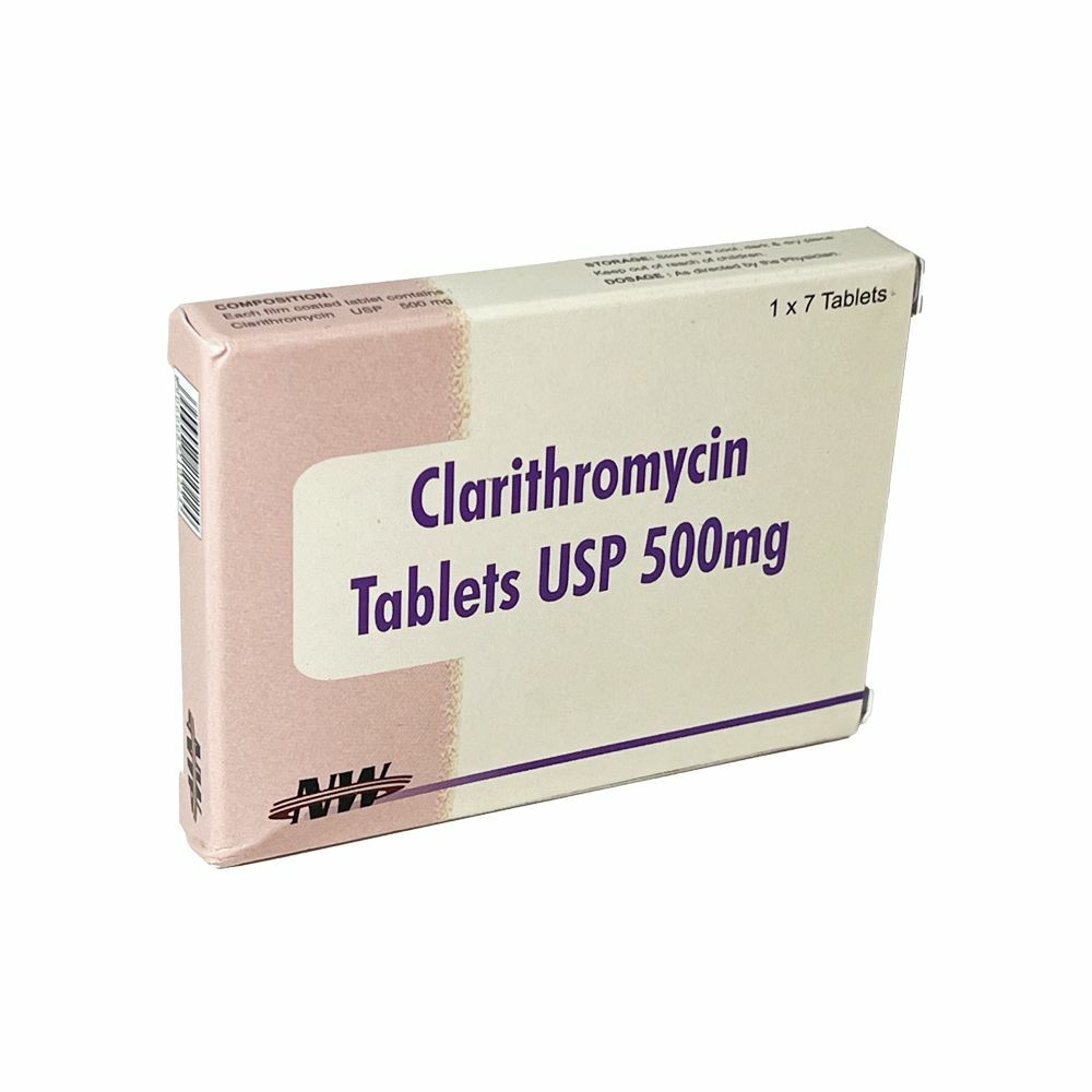 Кларитромицин шахм /нобел / 500мг N7