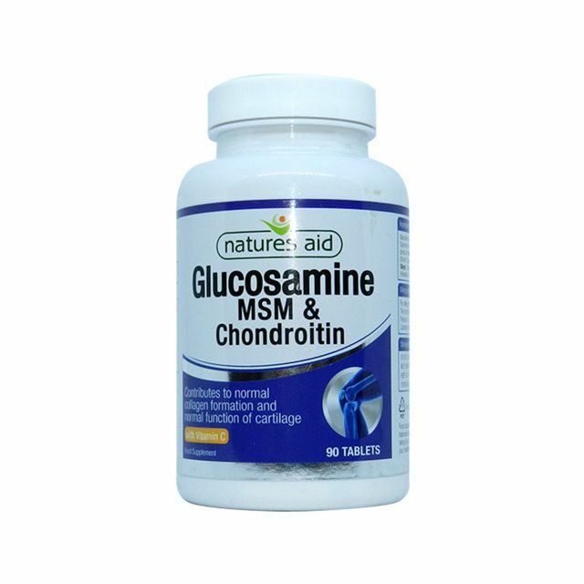 Натур айд Глюкозамин МSM Хондротин 500мг+100мг N90