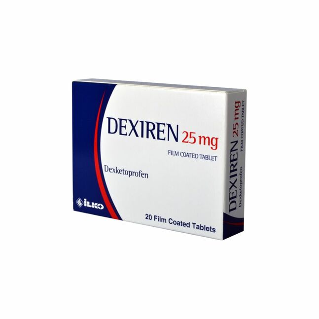 Дексирен б/шахм 25мг N20