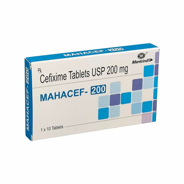 Махацеф-200 шахм 200мг N10