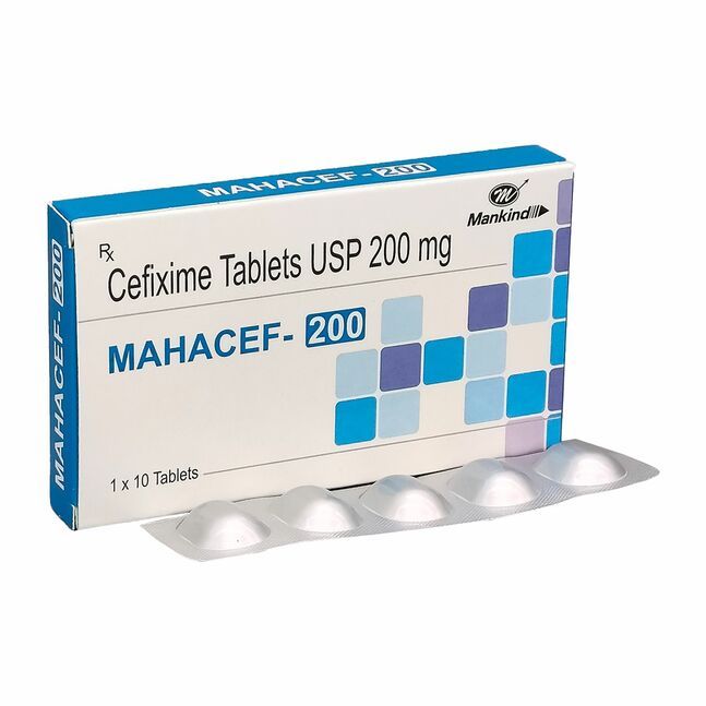 Махацеф-200 шахм 200мг N10