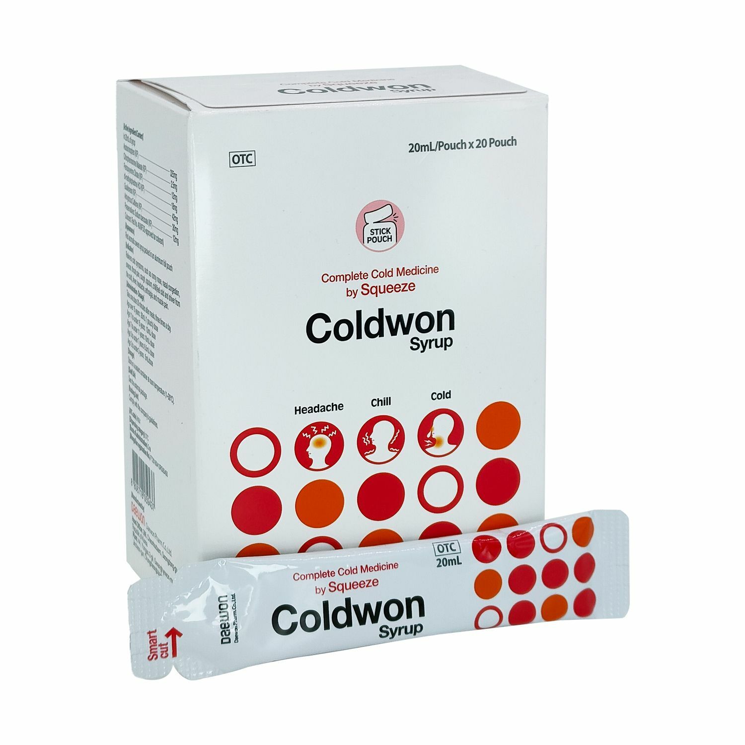 Колдвон сироп 325мг+2.5мг+12мг+18мг+42мг+30мг- 20мл N20