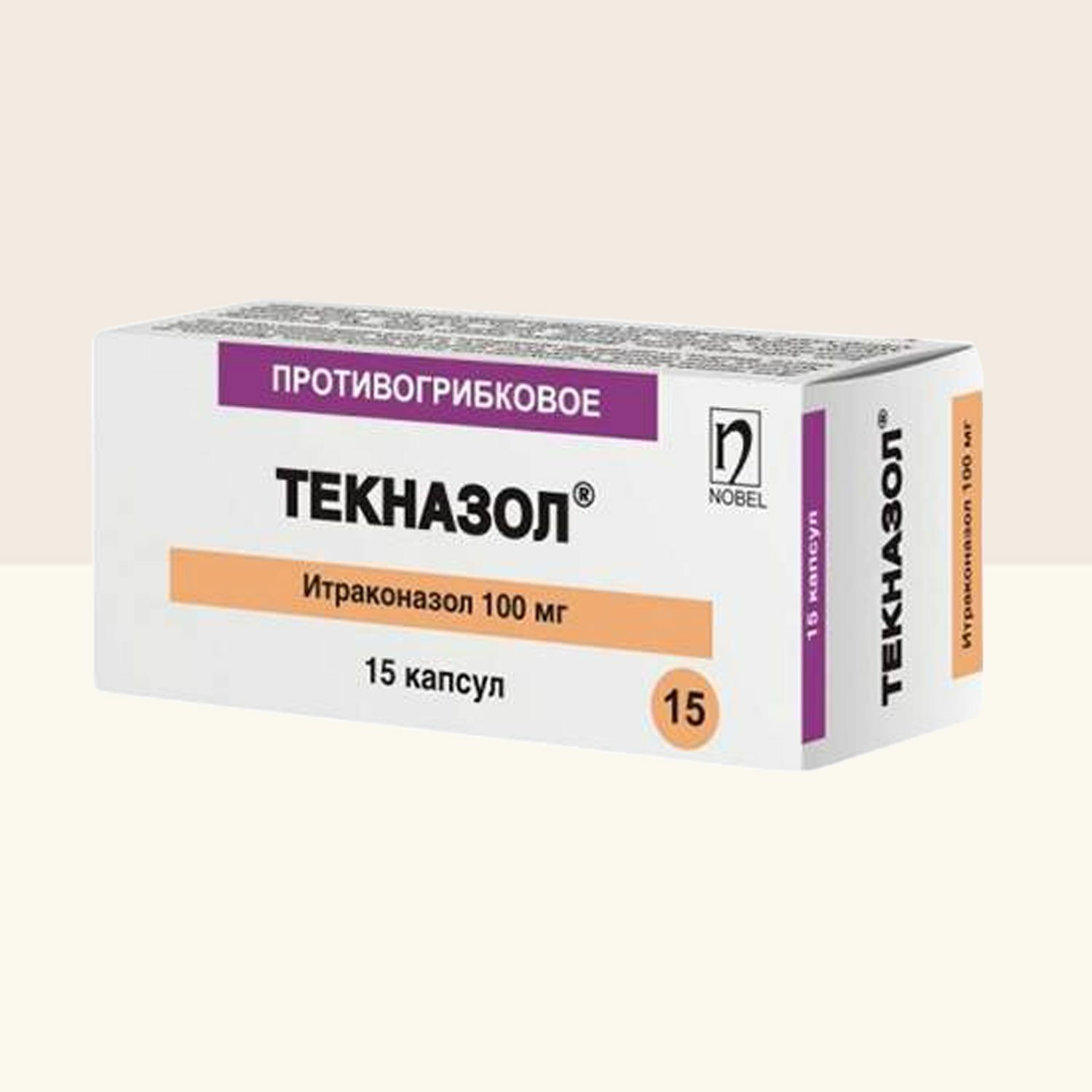 Текназол капс 100мг N15