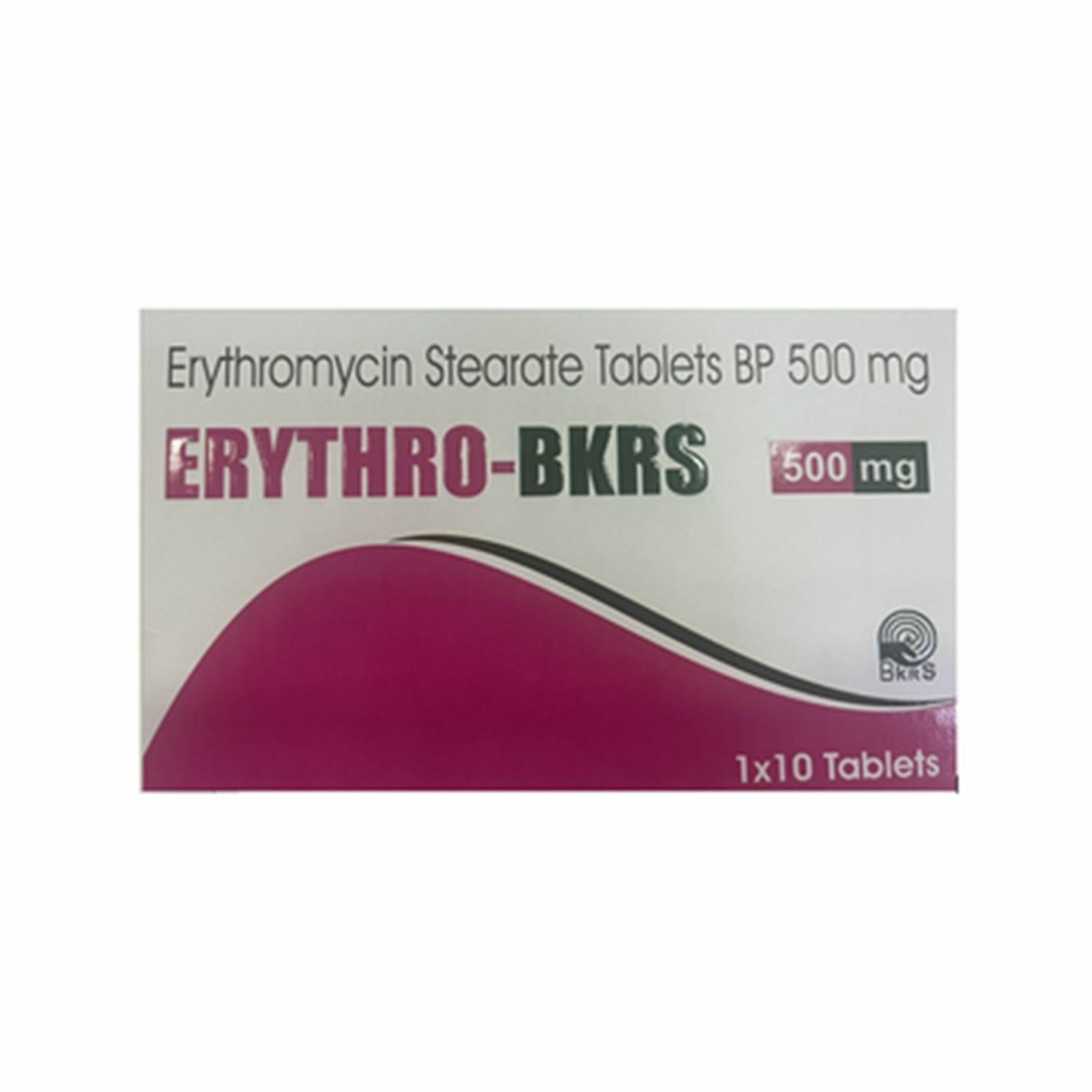 Эритромицин-БКРС шахм 500мг N10