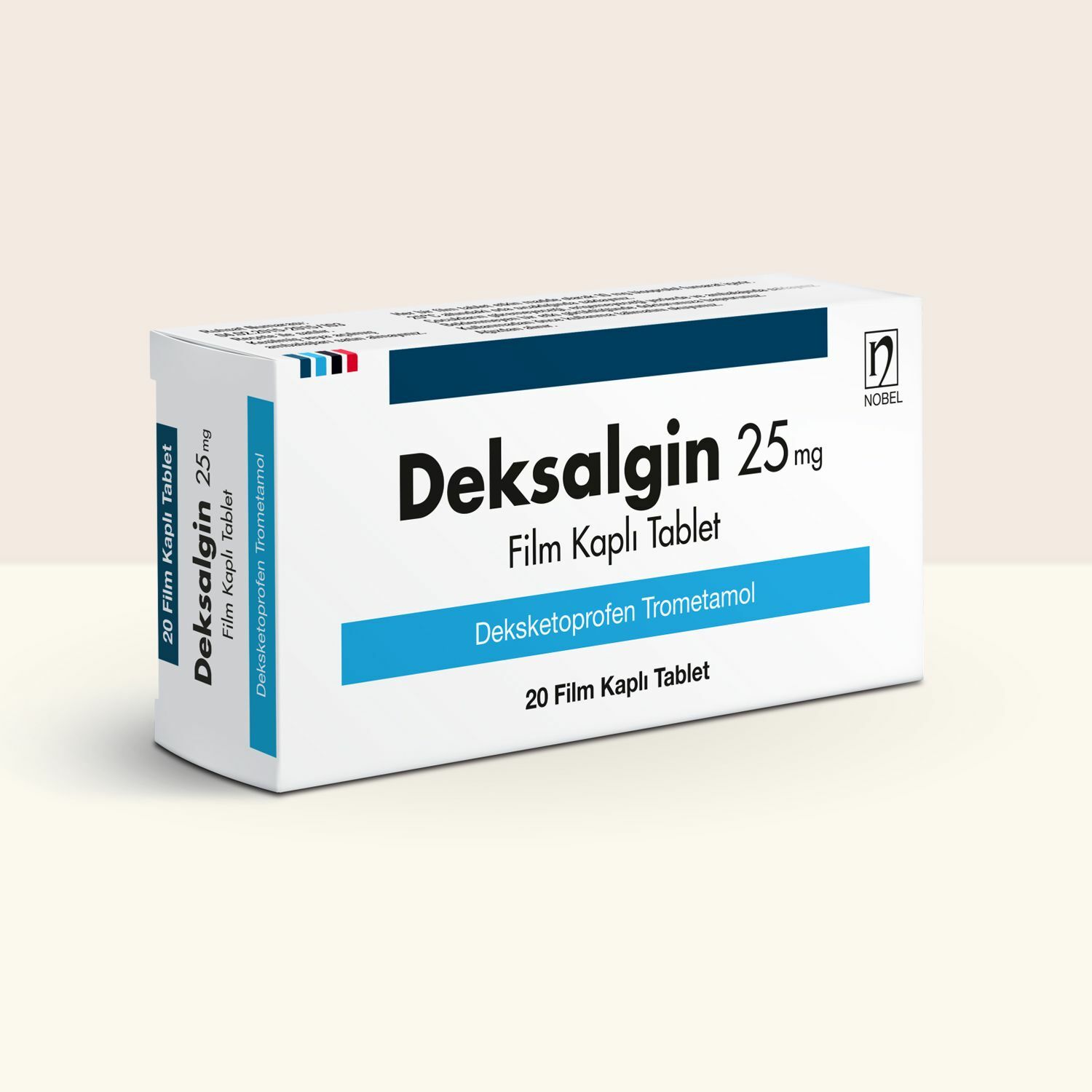 Дексалгин бүрхүүлтэй шахмал 25мг N20 /Nobel/